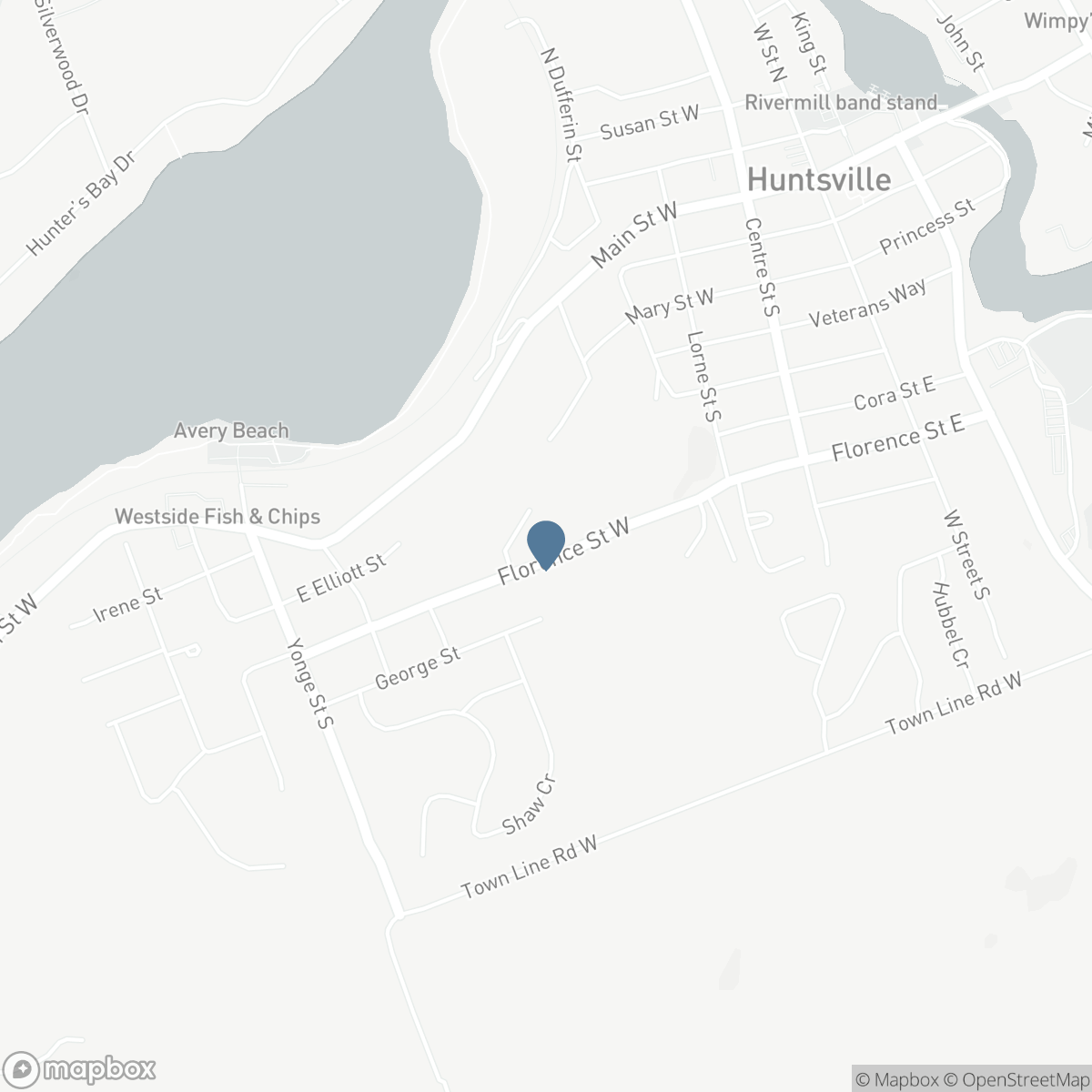 54 FLORENCE STREET W, Huntsville, Ontario P1H 1V5